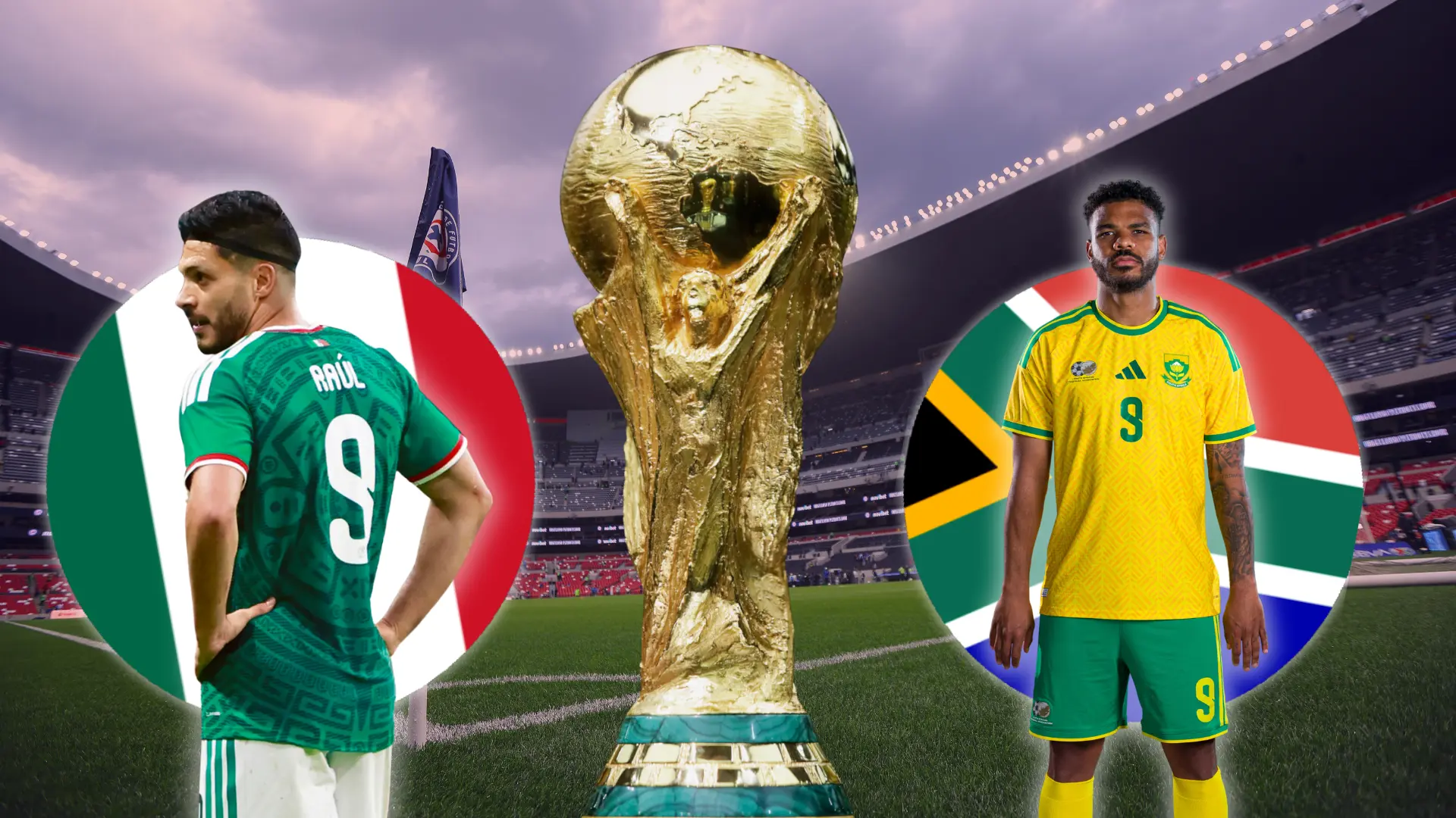 México y Sudáfrica dan el pistoletazo de salida al Mundial con el partido inaugural