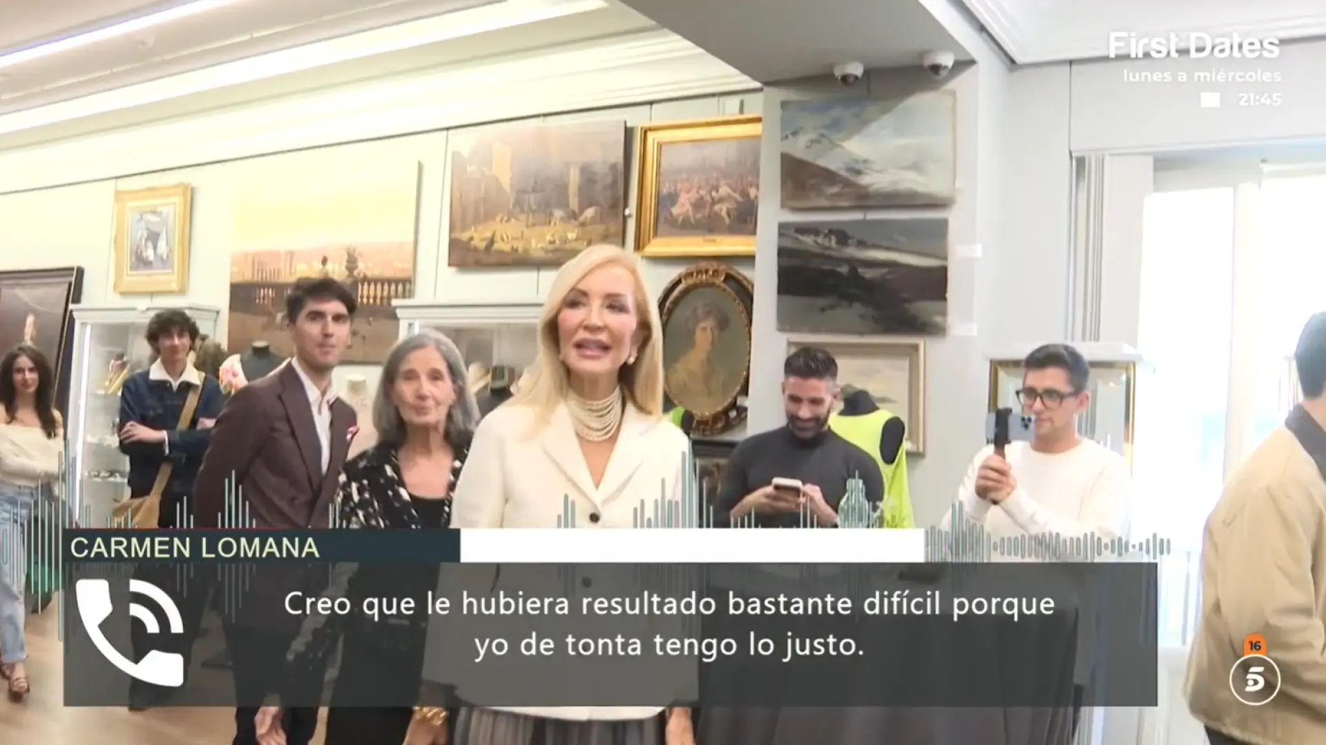 Carmen Lomana, sobre el supuesto interés de Luis Lorenzo en ella: "Yo no salgo con muertos de hambre"