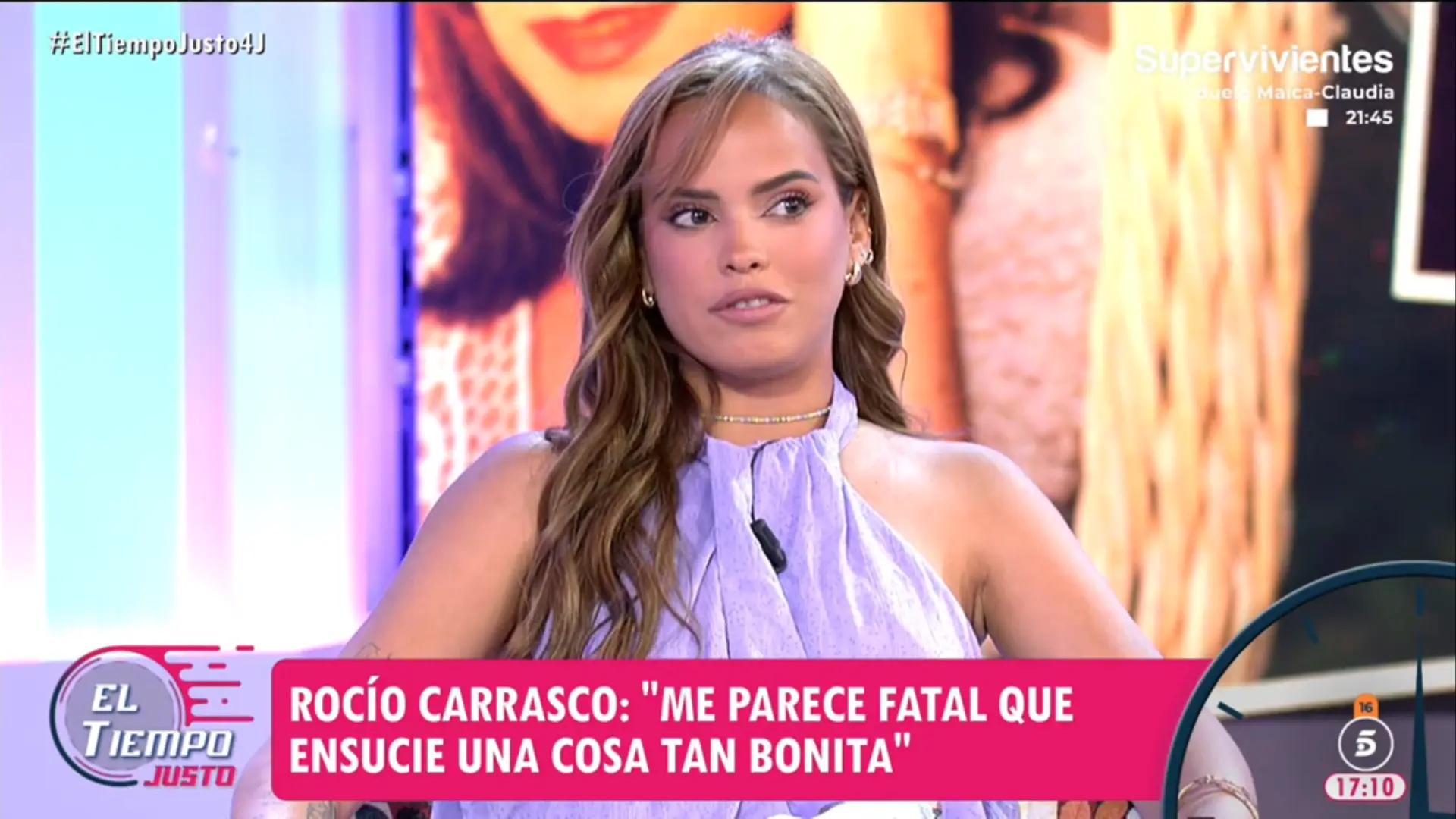 Gloria Camila planta cara a Rocío Carrasco tras sus críticas por reclamar los diarios de Rocío Jurado