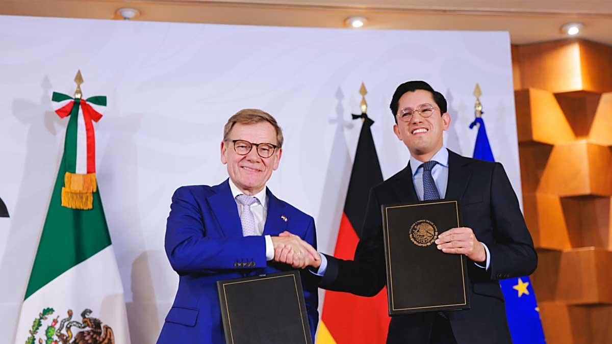 México y Alemania refuerzan cooperación bilateral