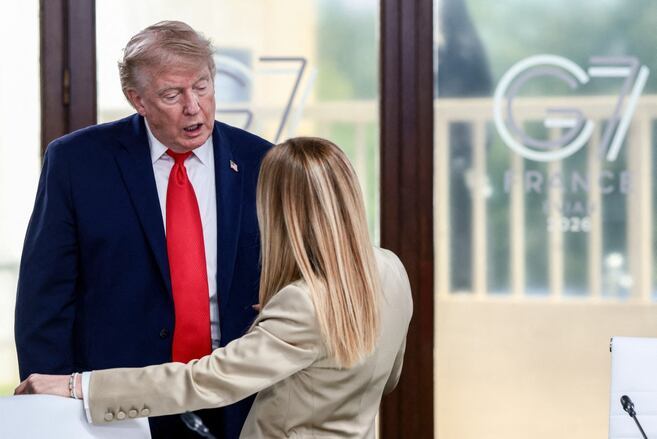 "Italia nunca suplica": la furiosa reacción de Meloni por el "invento" de Trump en la prensa