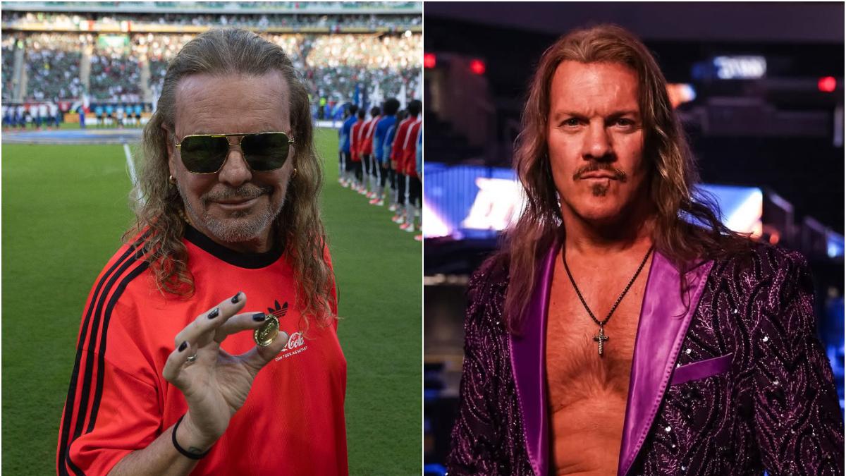 Confunden a Fher de Maná con el luchador Chris Jericho en el Mundial
