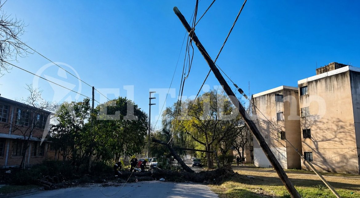 Rige alerta amarilla por fuertes vientos y Zonda en distintas zonas de Salta