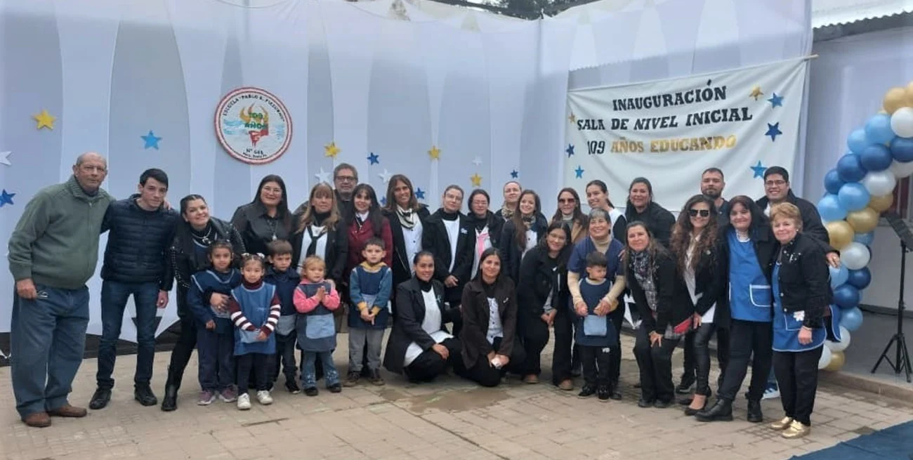 Doble celebración en Vera: la Escuela N° 443 cumplió 109 años e inauguró una nueva sala de Nivel Inicial