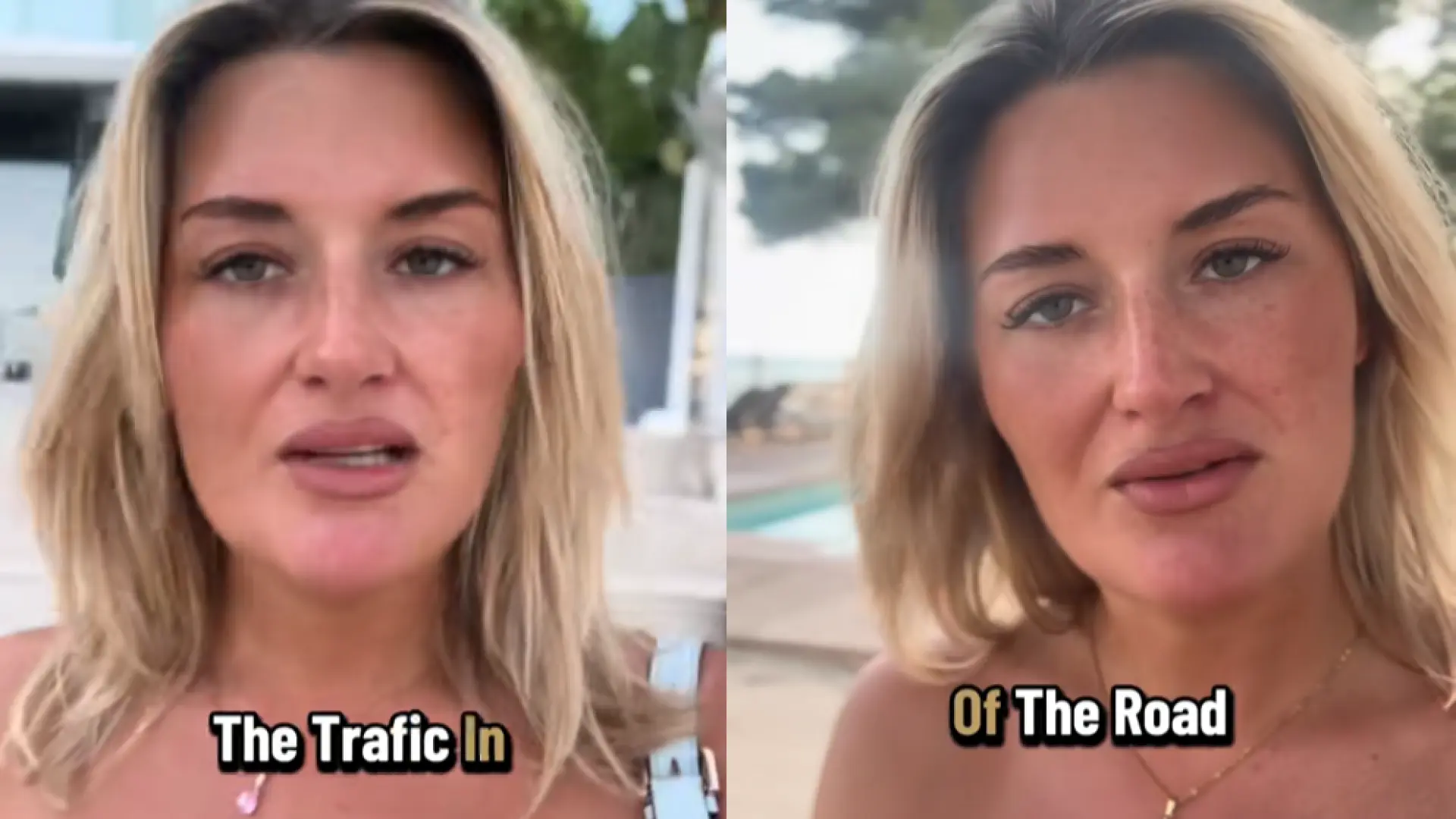 Una holandesa residente en Ibiza denuncia la situación del tráfico en la isla: "Por favor, tened cuidado"