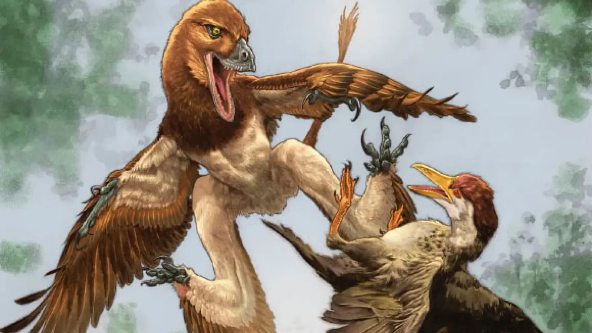 Hallan en China un fósil de una extraña criatura planeadora con 'cuatro alas' y depredadora de aves