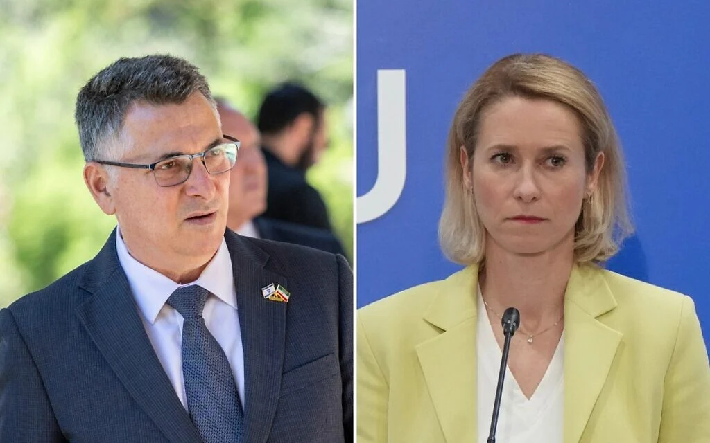 FM Sa'ar severs contact with EU foreign policy chief over alleged apartheid comparison