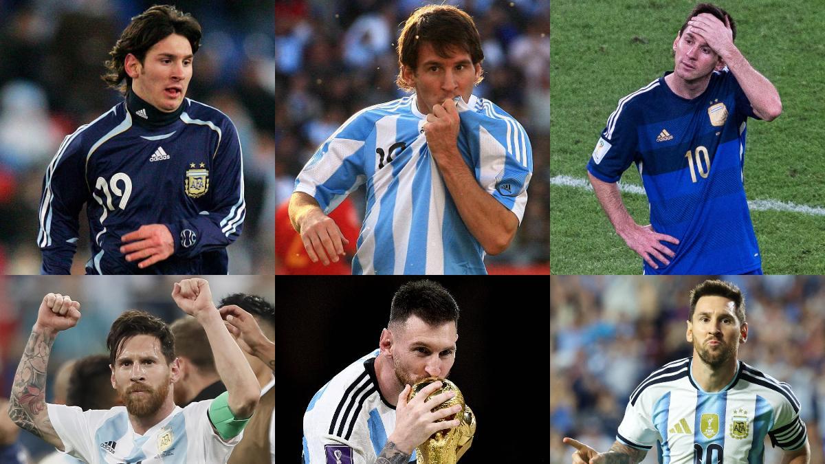 ¡Histórico! Lionel Messi se convierte en el primer futbolista en jugar 6 Mundiales