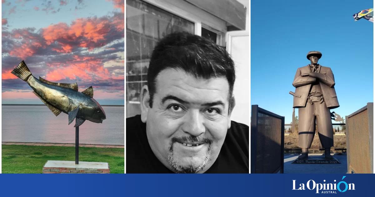 Falleció el artista Aldo Soto, autor de las esculturas al róbalo y a Facón Grande