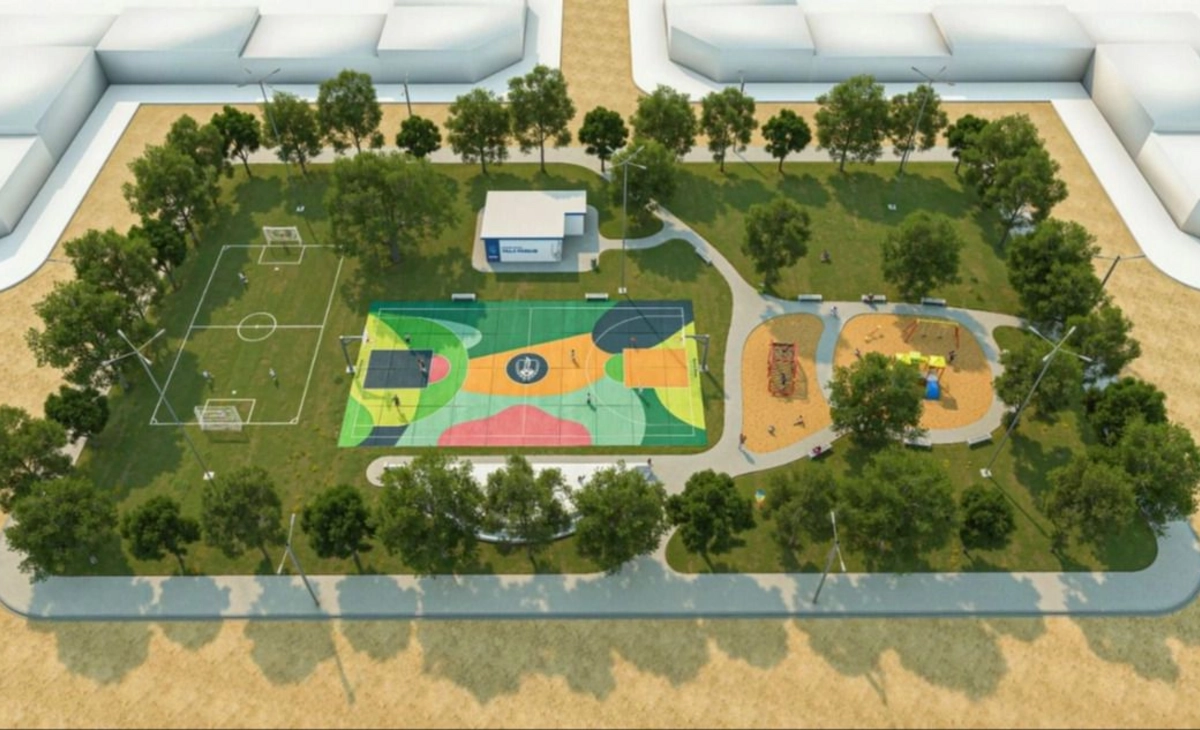 Renovación plaza de Villa Parque: "Es una obra que hacía mucha falta"