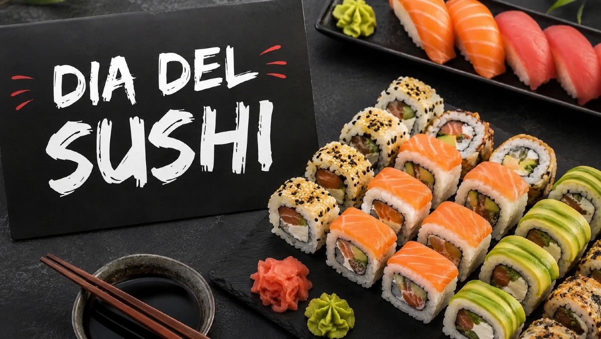 ¿Dónde hay promociones por el Día del Sushi hoy 18 de junio?