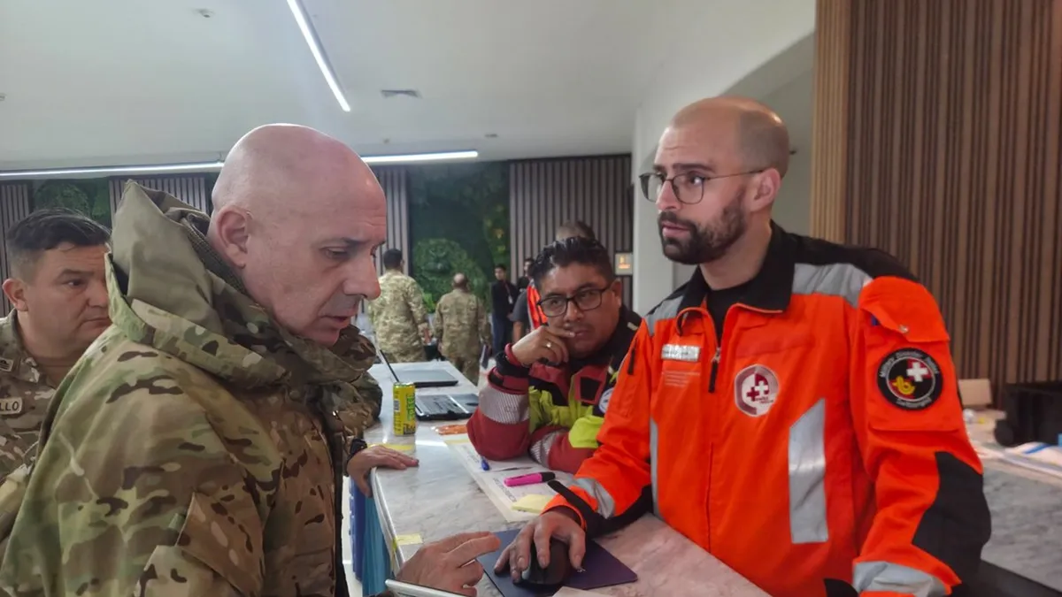 Llegó a Venezuela el primer contingente de las Fuerzas Armadas para brindar ayuda humanitaria