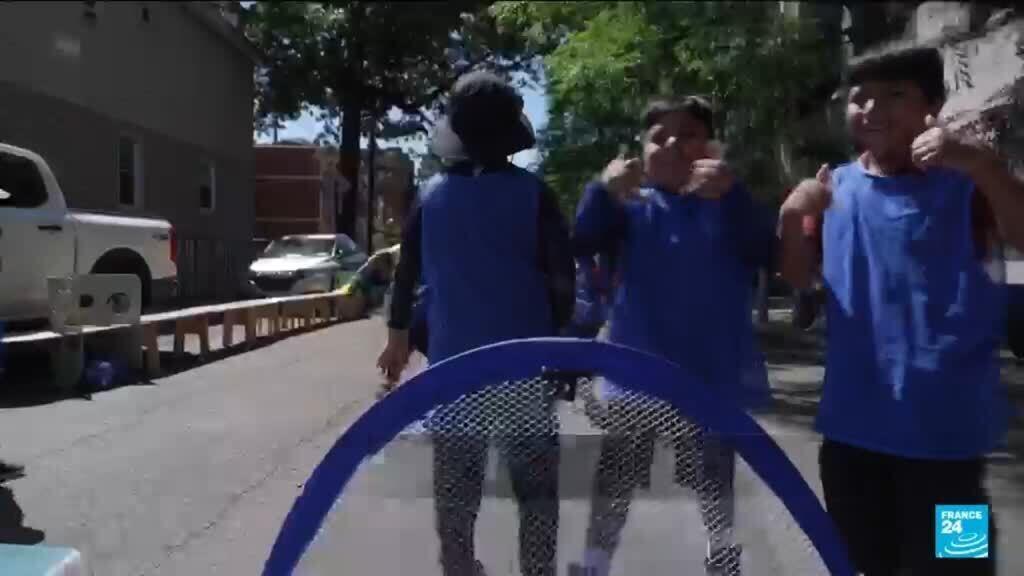 À New York, la Coupe du monde s'invite dans la rue pour les enfants des quartiers populaires
