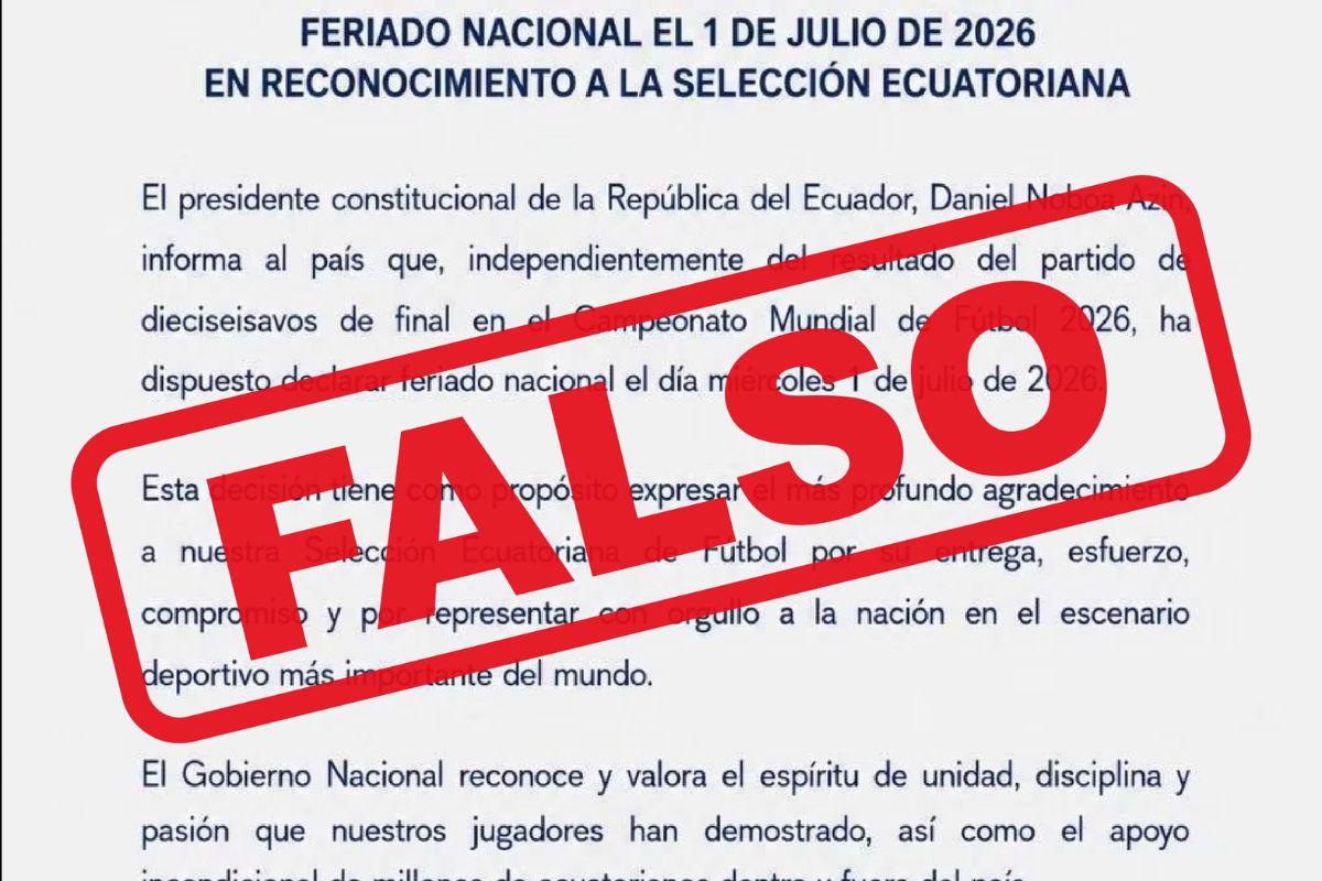 Gobierno aclara si habrá o no feriado el 1 de julio