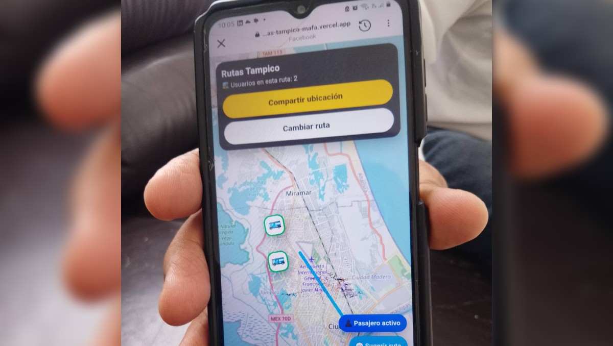 Alertan por app que rastrea rutas de camiones en Tampico