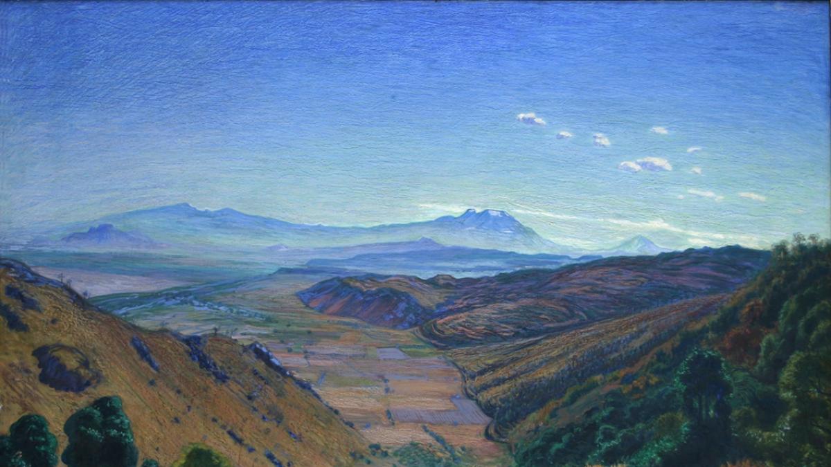 Así capturó Dr. Atl el nacimiento del Paricutín y otros paisajes icónicos de México