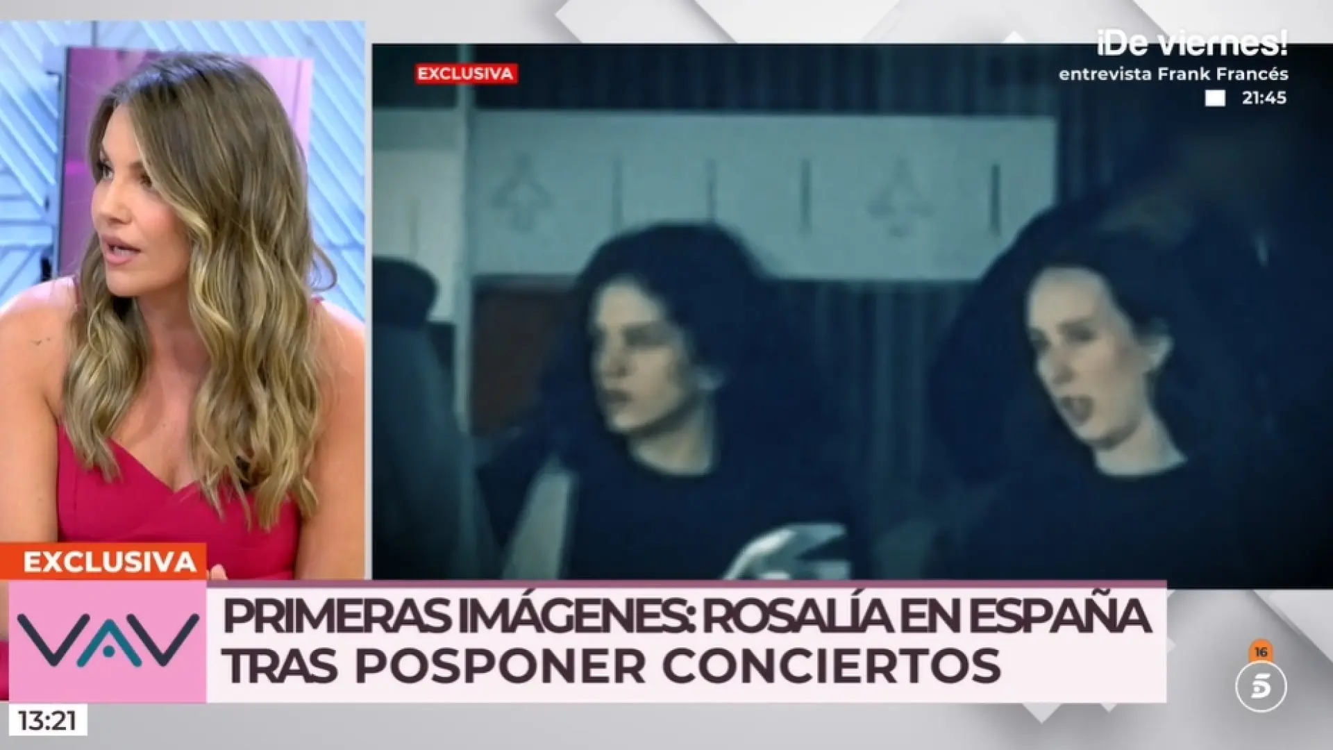 'Vamos a ver' muestra las primeras imágenes de Rosalía en España tras cancelar varios conciertos de su gira en Estados Unidos