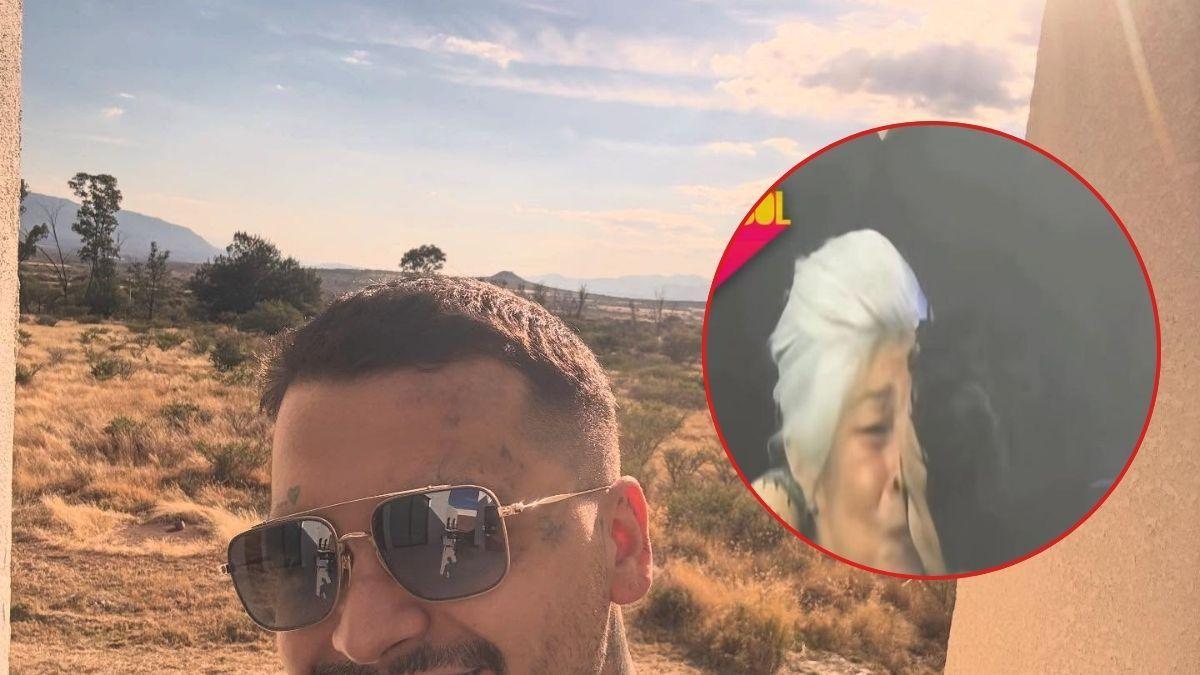 Christian Nodal besa accidentalmente a una fan de la tercera edad en Monterrey