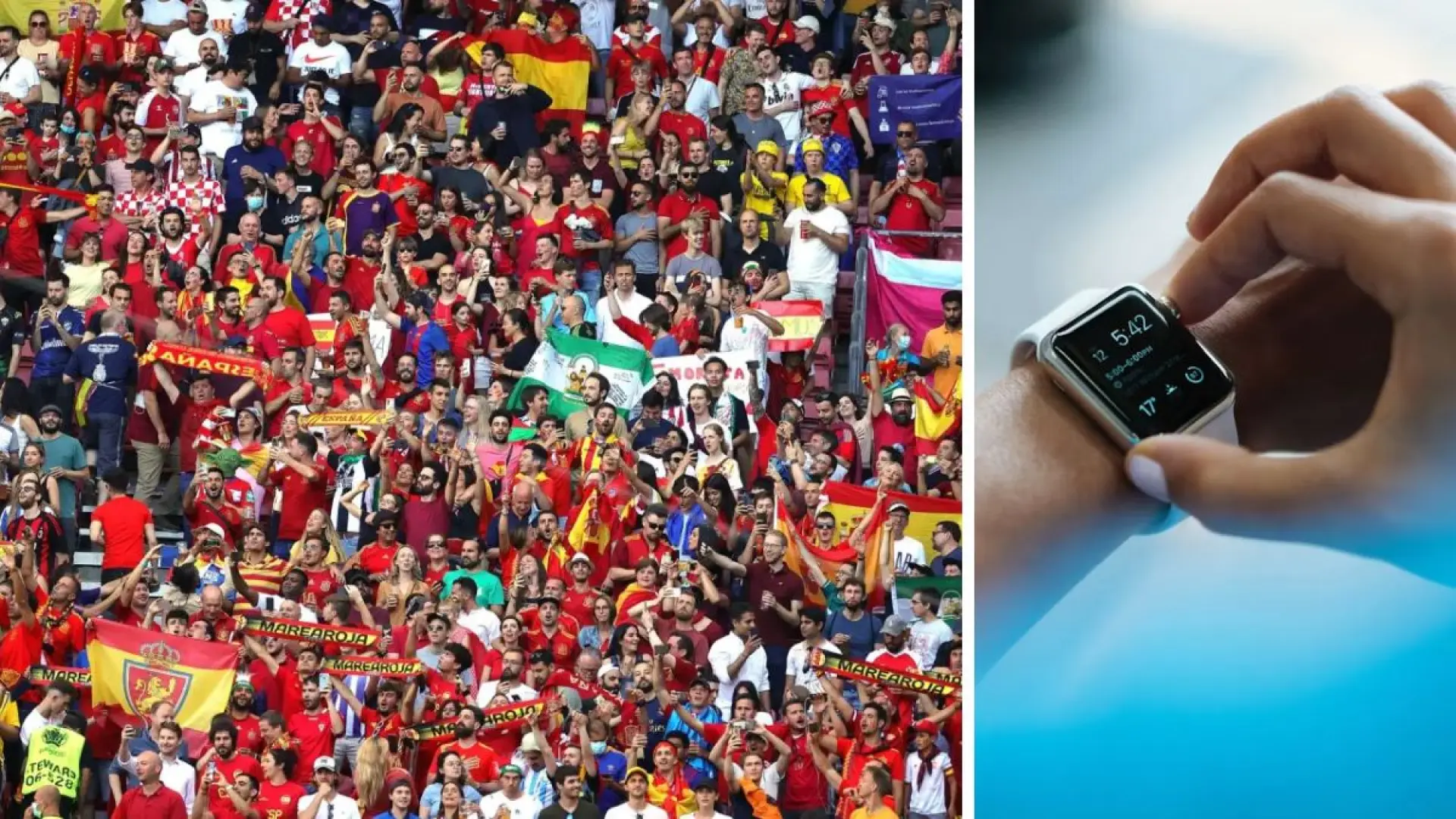 Tu 'smartwatch' puede revelar cómo los partidos del Mundial afectan a tu frecuencia cardíaca