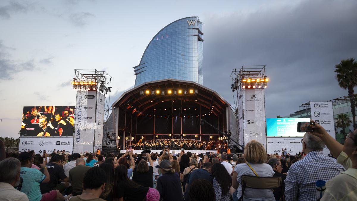 El Clàssica a la Platja espera reunir de nuevo a 22.000 personas cada día en la Barceloneta