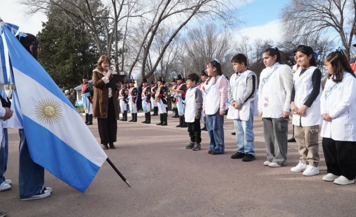 Acto del Día de la Bandera en Carro Quemado: "Belgrano velaba por la soberanía"