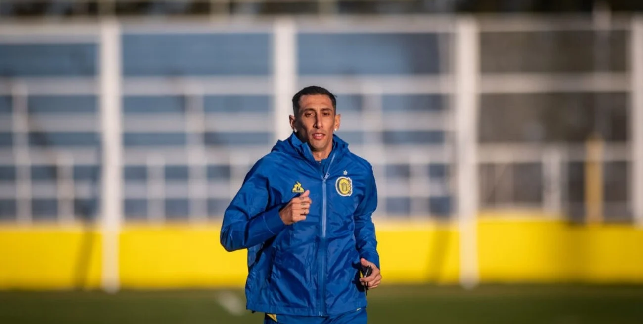 Rosario Central regresó a los entrenamientos y anunció la renovación de Di María