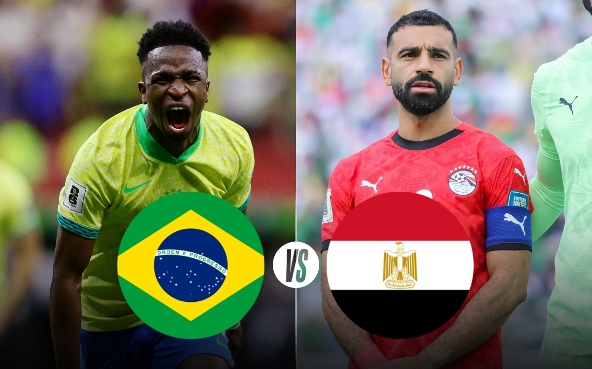 Dónde ver Brasil vs Egipto: a qué hora es el juego EN VIVO