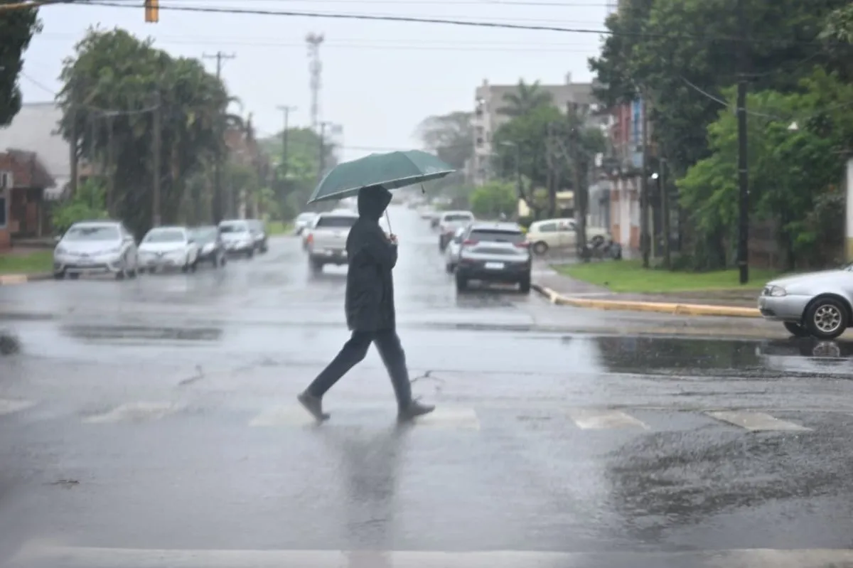 Lluvias, tormentas y posible granizo marcarán el inicio de julio en Misiones