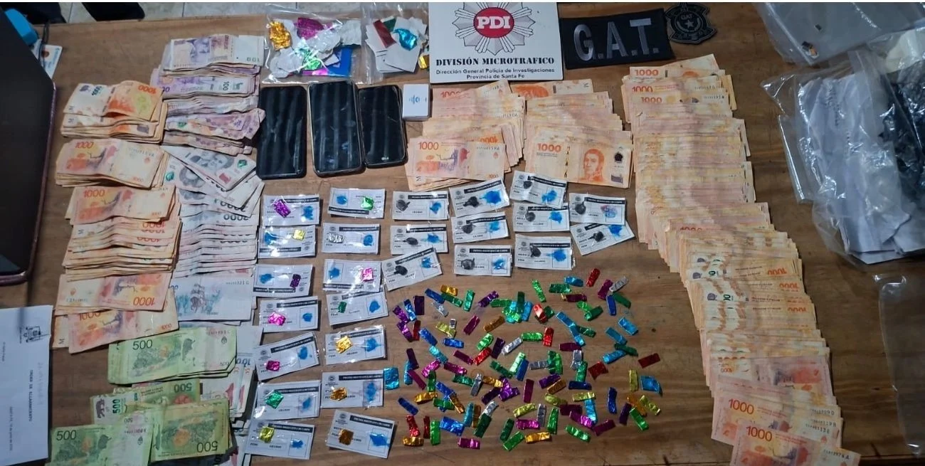 En Santa Fe y Santo Tomé: operativo contra el microtráfico terminó con tres detenidos
