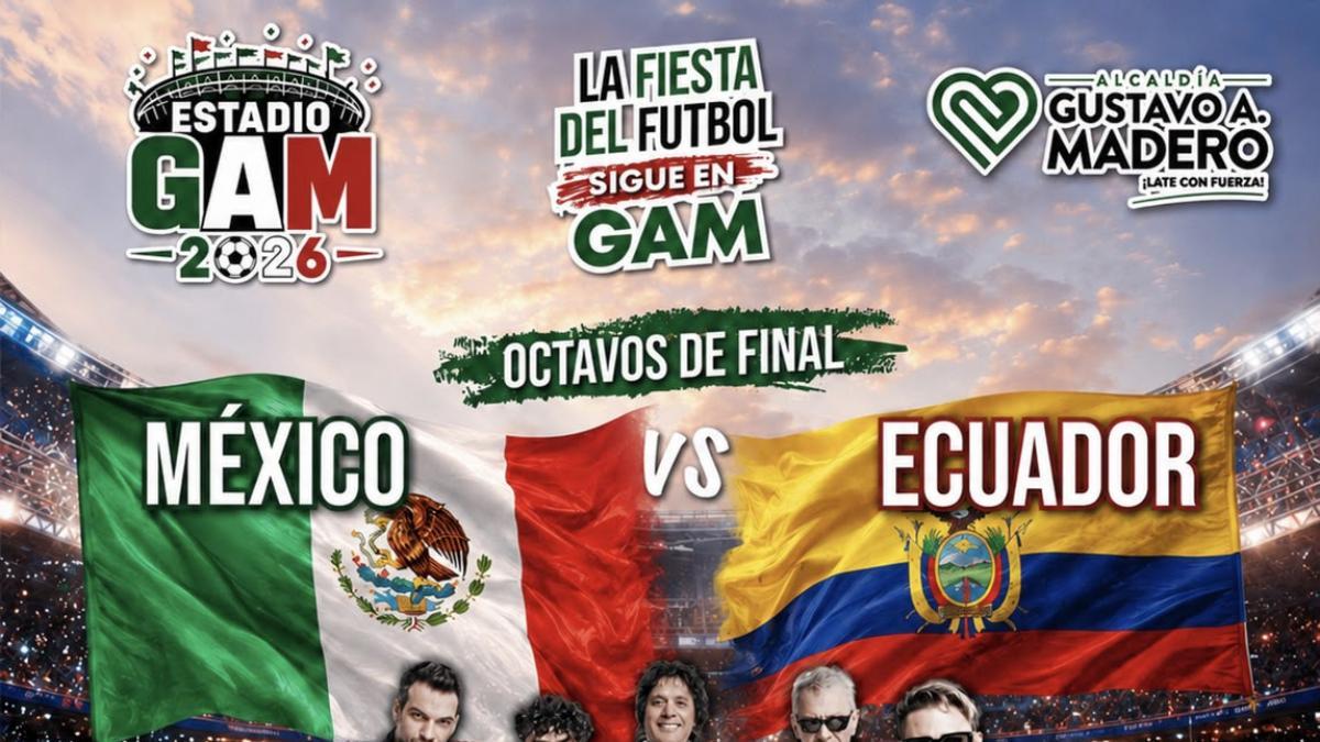 Gam ofrece otra noche mundialista, habrá concierto