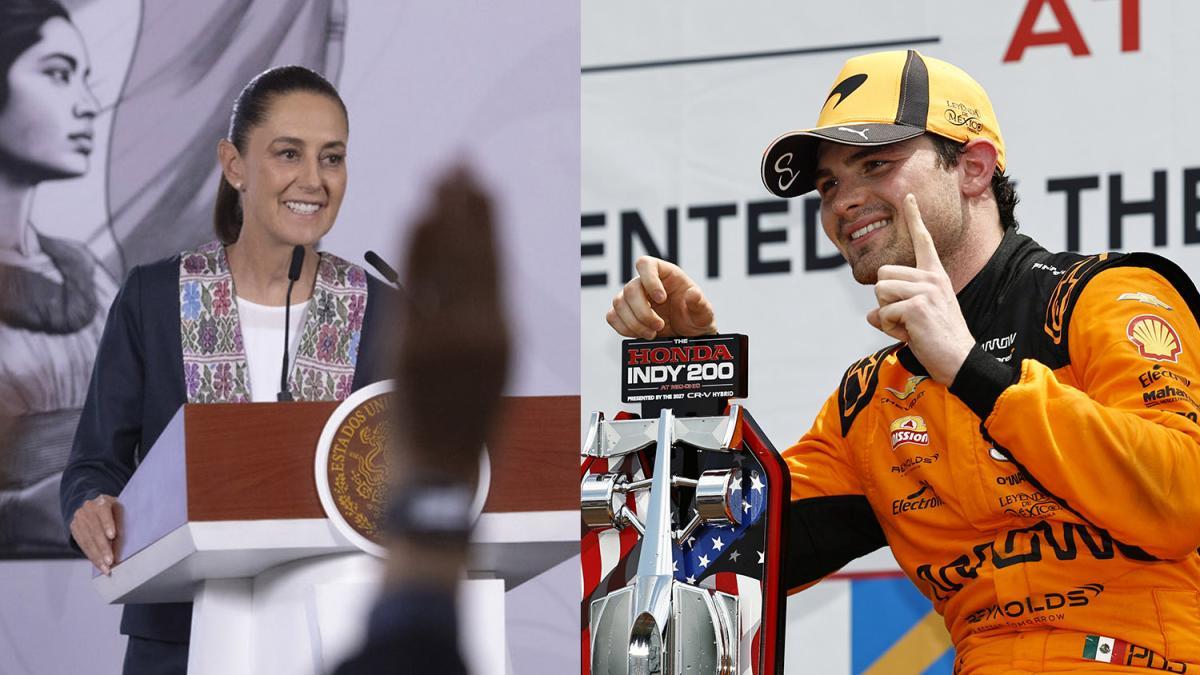 Claudia Sheinbaum felicitó a Pato O