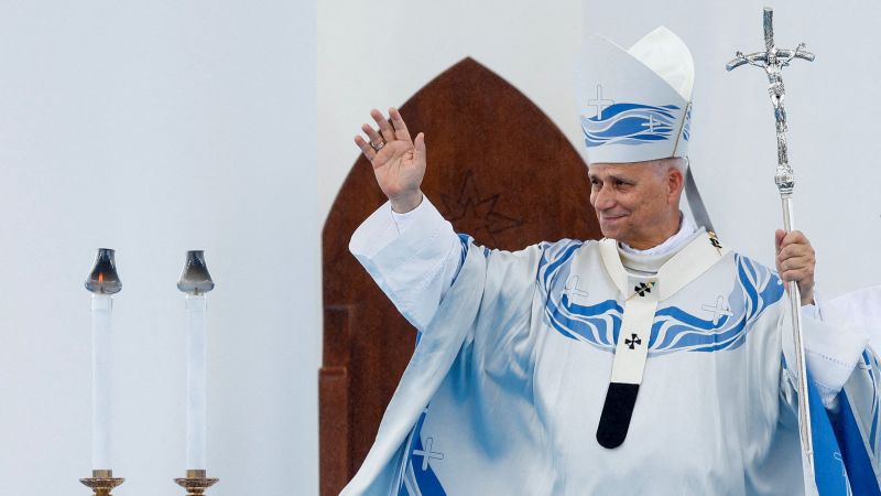 First American pope marks July 4 on migrant island with plea for 'compassion and generosity'