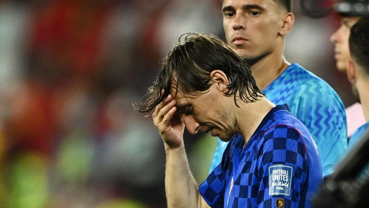 El último grito de Modrić en un Mundial: La derrota contra Portugal fue su punto final