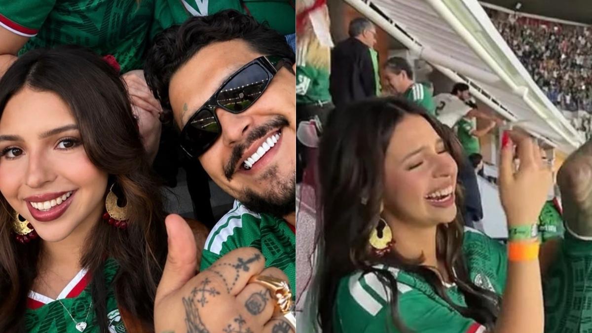 ¿Ya no es "25% argentina"? Redes tunden a Ángela Aguilar tras apoyar a la Selección Mexicana