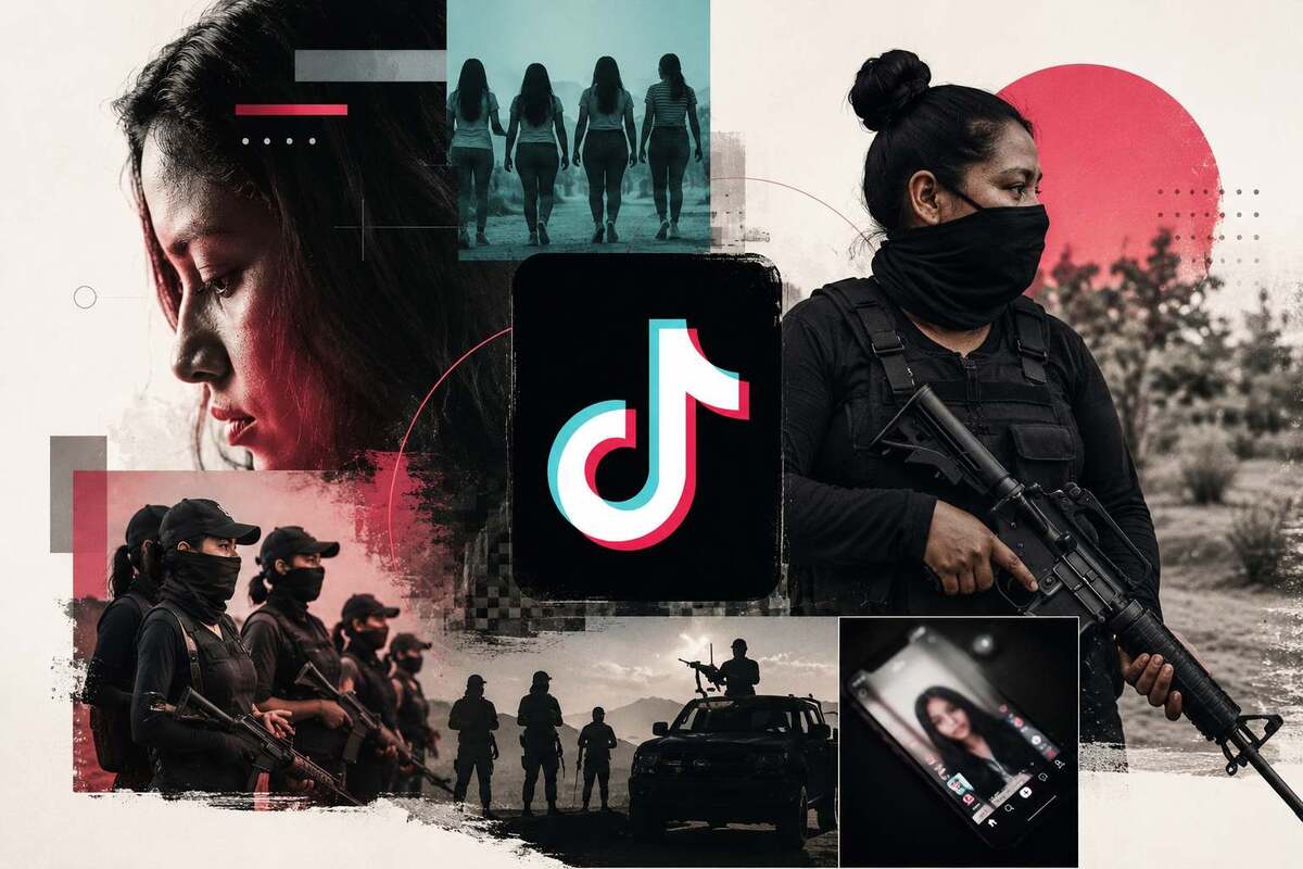 Mujeres también se involucran en el crimen organizado por TikTok