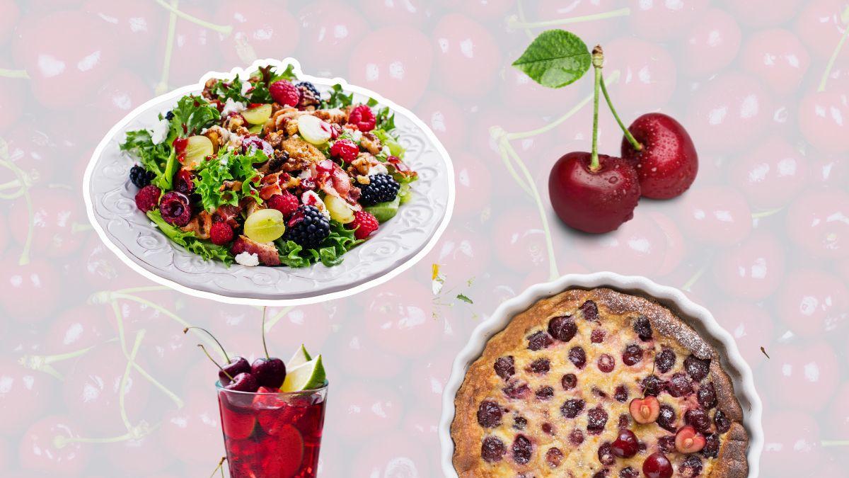 Disfruta la temporada de cerezas con estas recetas: postres, platos salados y bebidas