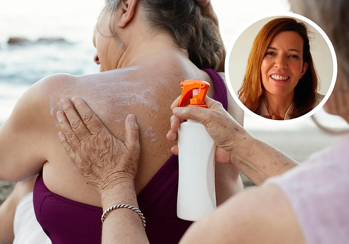 Ana Molina, dermatóloga, explica si se puede usar el protector solar del verano pasado