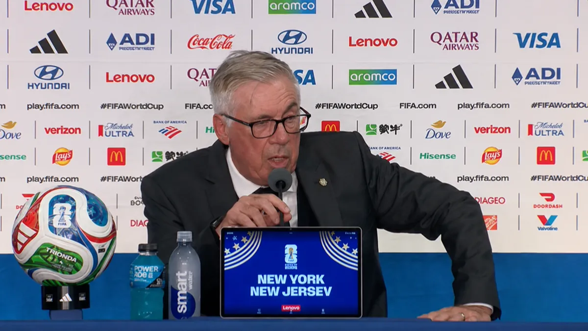 Polémica en Brasil: Ancelotti explicó por qué Vinícius no pateó el penal ante Noruega