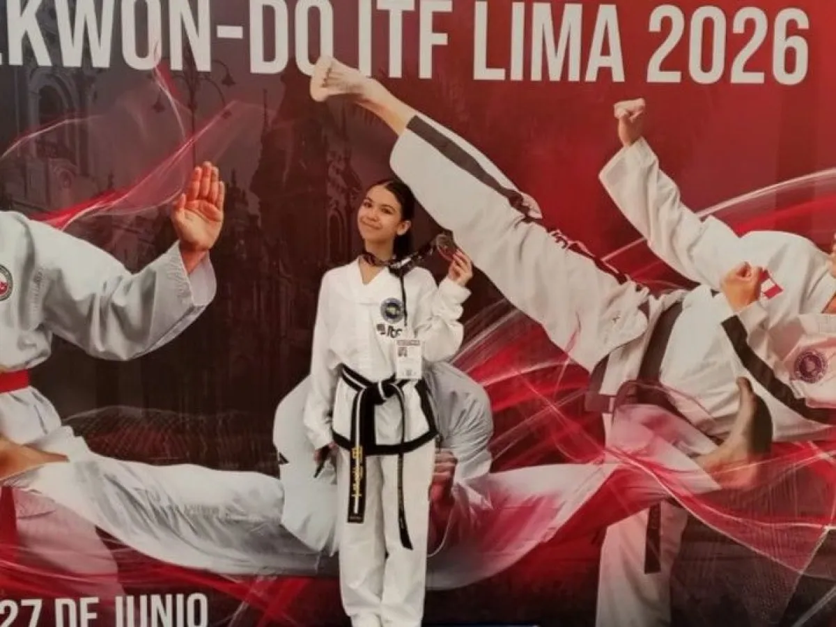 La misionera Catalina Ripoll conquistó el oro sudamericano en Taekwondo ITF