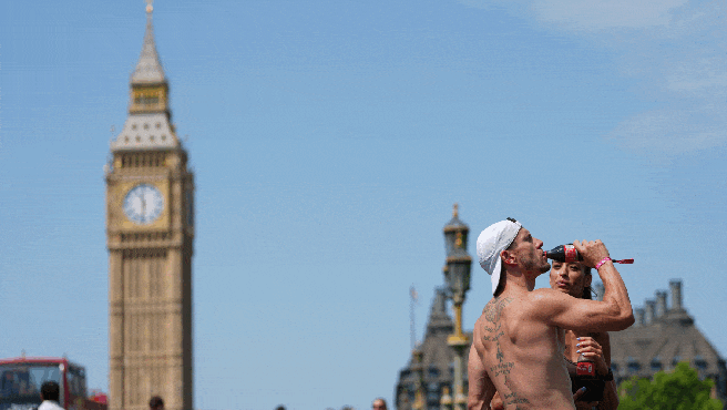 Raíles derretidos, sin aires acondicionados ni piscinas... Europa no está lista para el calor extremo