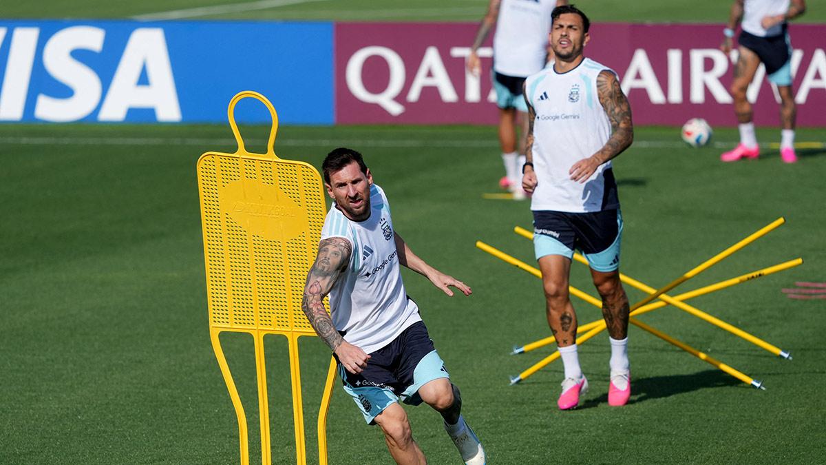 Messi sin trato especial; así lo revisaron en un filtro de seguridad en el Mundial