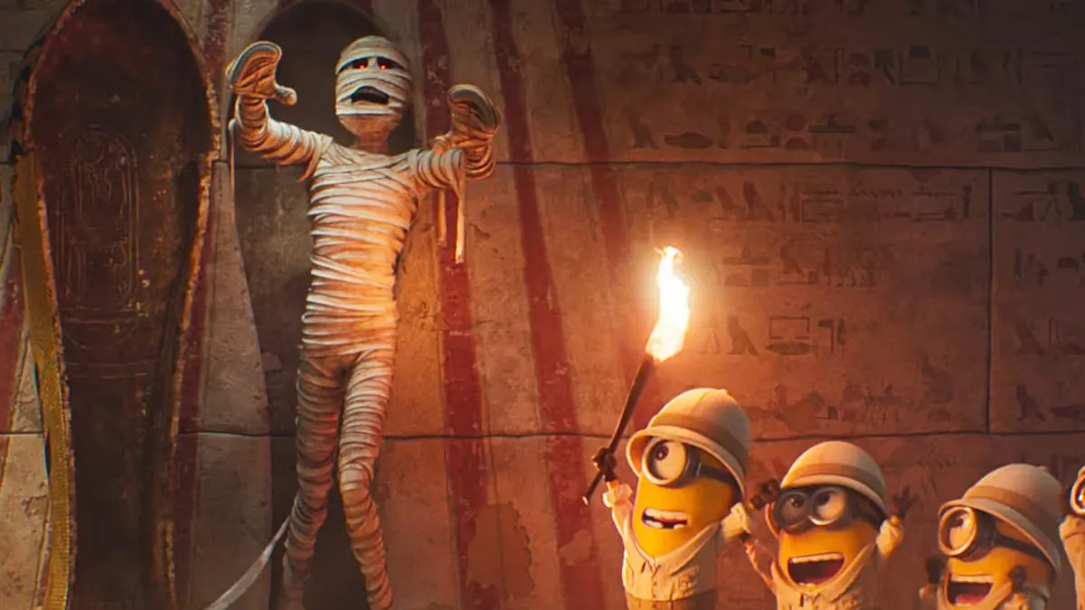 Locura amarilla en San Juan: Los Minions, entre monstruos, cine clásico y... ¿Messi?