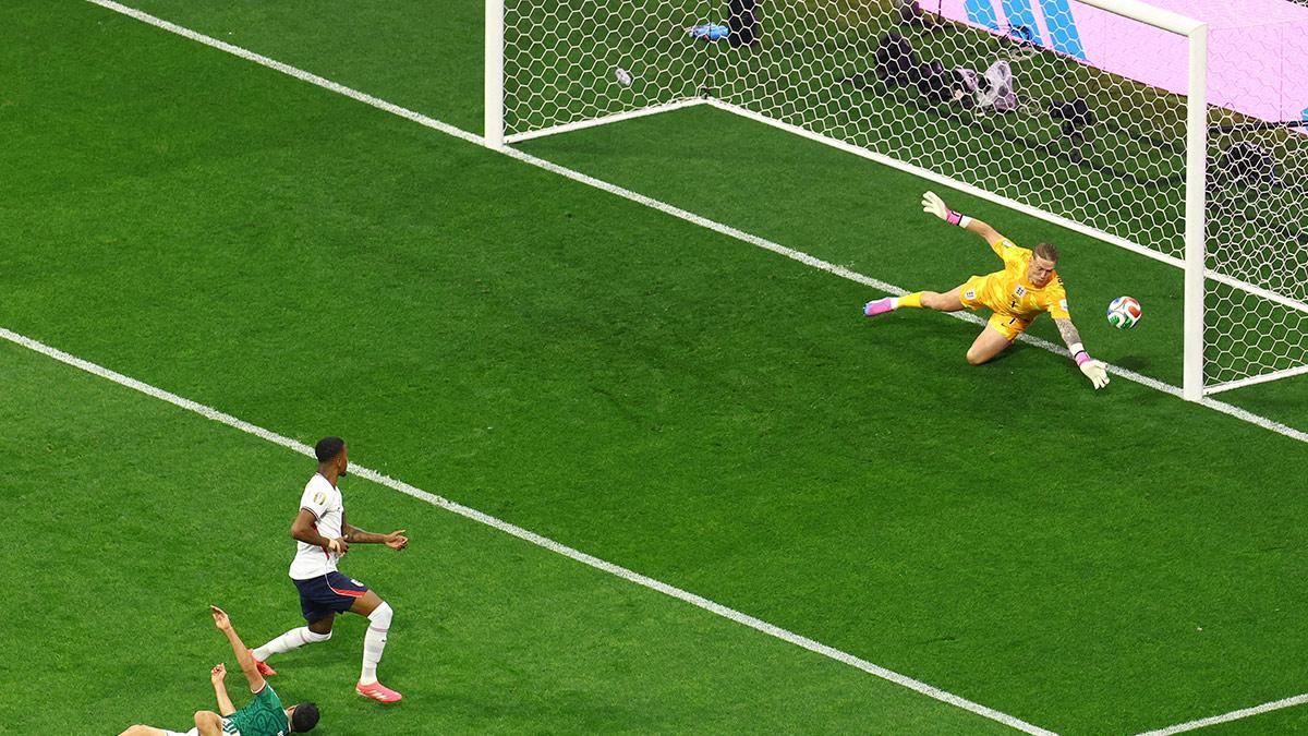 Los atajadones de Jordan Pickford que apagaron la ilusión de México
