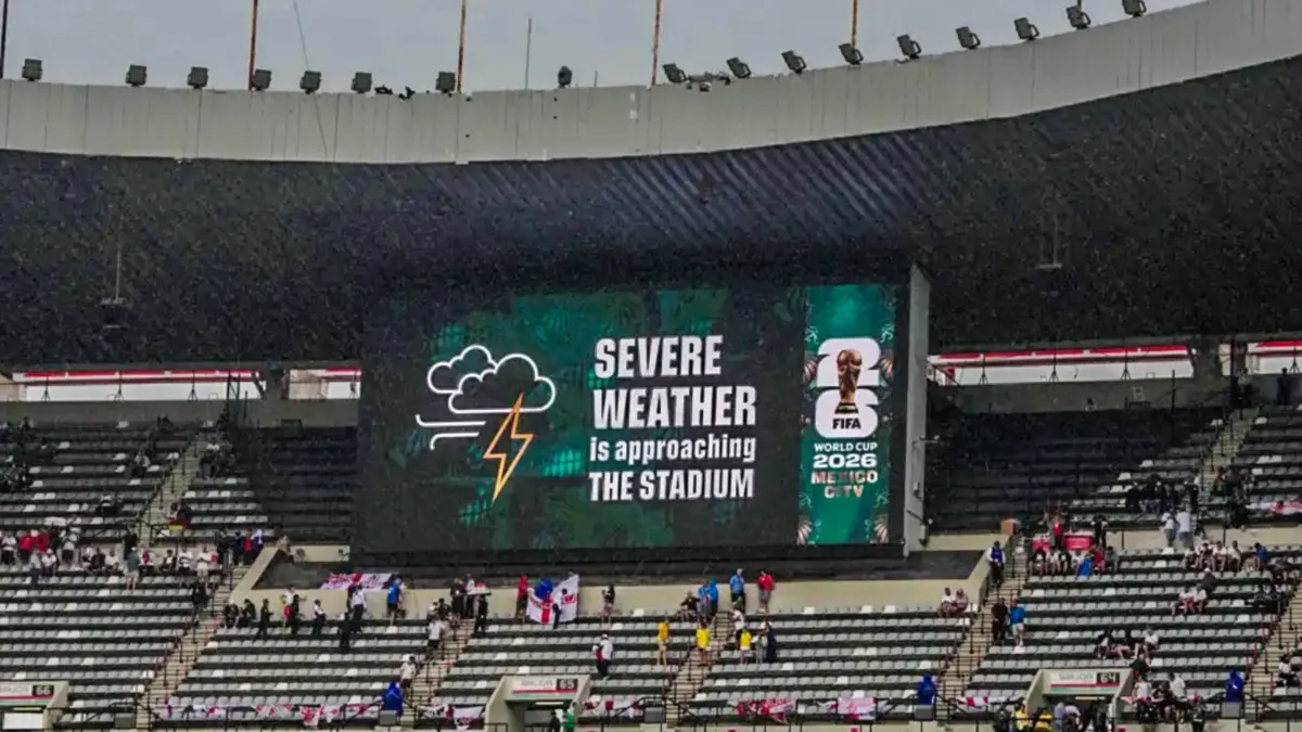 Tormentas y diluvio en el Estadio Azteca: qué va a pasar con México vs. Inglaterra