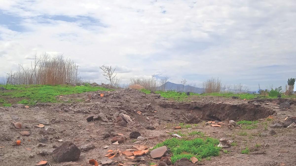 Tras saqueo en el sitio arqueológico Los Tlalteles, buscan acuerdo con ejidatarios