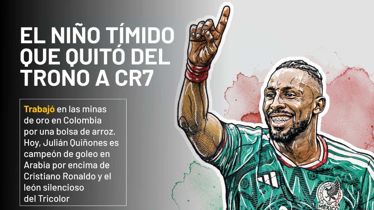 Retrato hablado: Julián Quiñones es callado, pero habla con goles