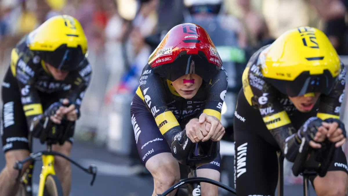 Tour de Francia 2026: Vingegaard y el Visma se quedaron con la primera etapa