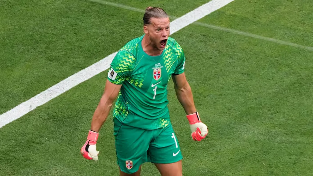 Quién es Orjan Nyland, el arquero sin club que con atajadas inolvidables brilló en Noruega vs Brasil