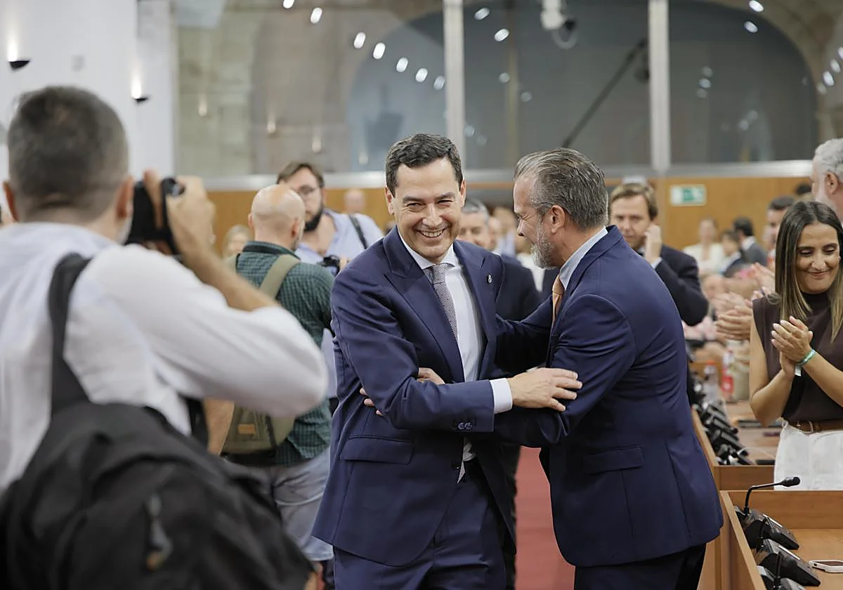 Andalucía abre una nueva etapa con un vicepresidente de Vox en la Junta