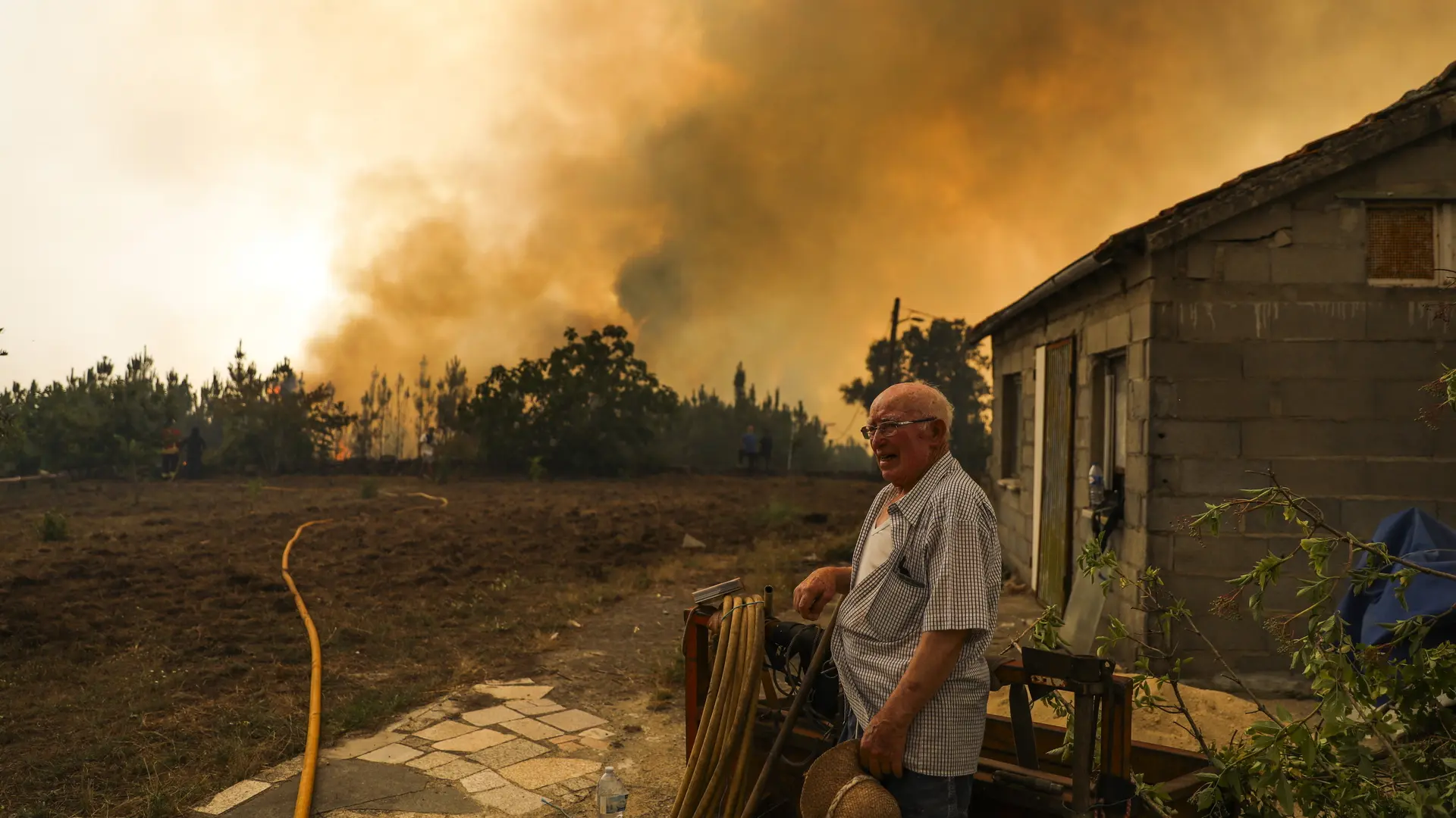 Portugal refuerza la vigilancia contra los incendios tras el gran fuego registrado cerca de Vozuela